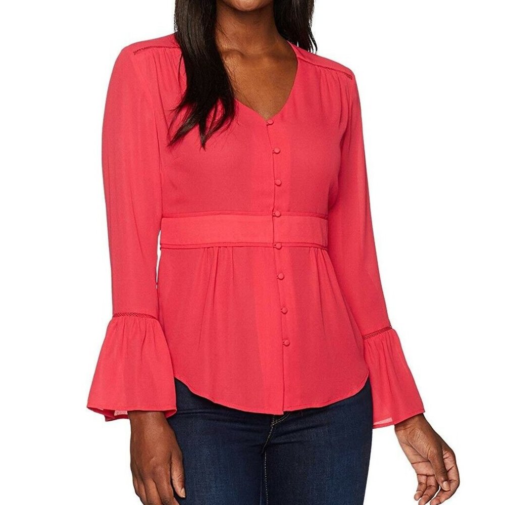 Ivanka Trump Blouse with Bell Sleeve - Size Large